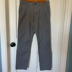 Aeropostale men’s chino pants. Grey. 30 x 30